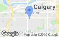Map of MacEwan Glen, AB